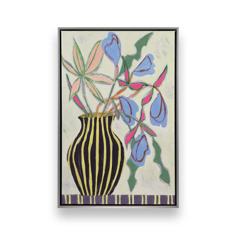 Patchwork Vibrance II by Melissa Wang Art Print, Silver, 16" H x 12" W
