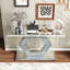 Miroir d'entrée hexagonal en cristal Sparkling