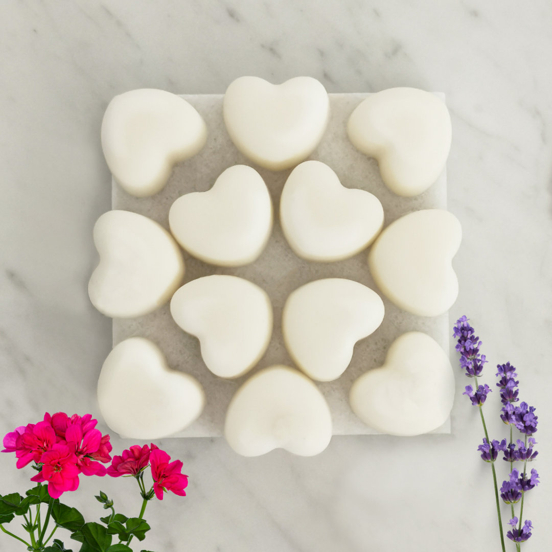 Spa Rose Geranium, Lavender, Ylang Ylang & Vetiver Scented Wax Melt