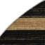 Tapis intérieur / extérieur noir HorizontalStripes-1175588338