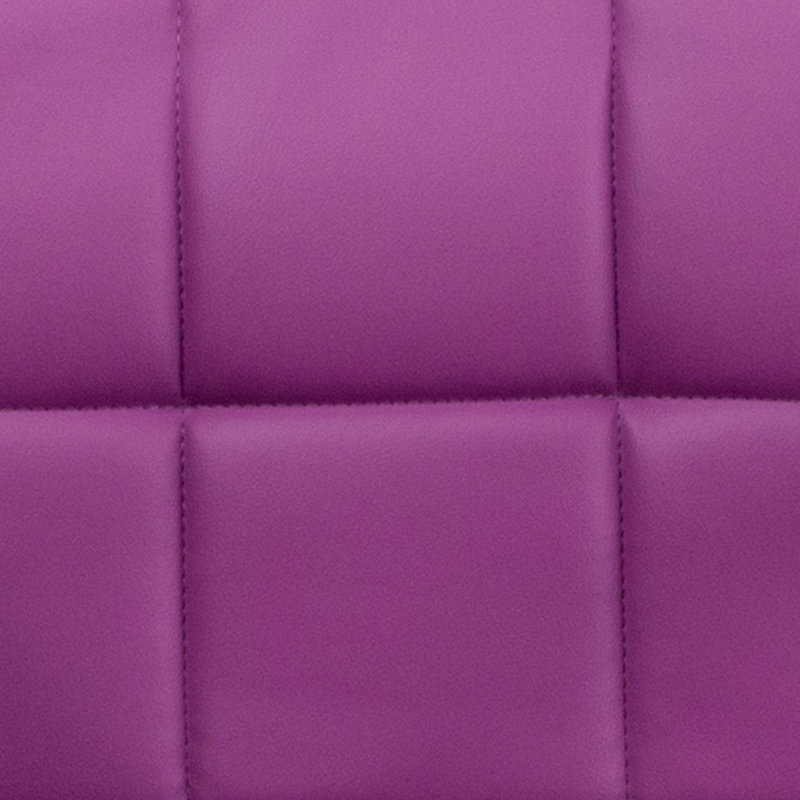 Adjustable Counter Height Barstools with Back and Armrest, Purple