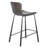 Mald Upholstered Faux Leather Adjustable Height Counter Stool with Steel Frame-1221565061-1340434313