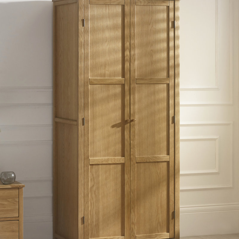 Buddleia 2 Door Wardrobe, Brown