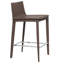 Tabouret de comptoir en cuir 25,5 po Holleman-860058961