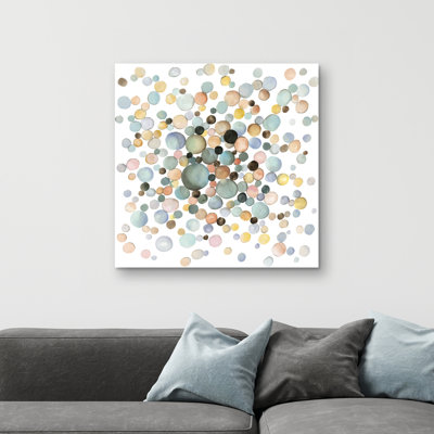 Little bubbles - 32"x32" art on canvas