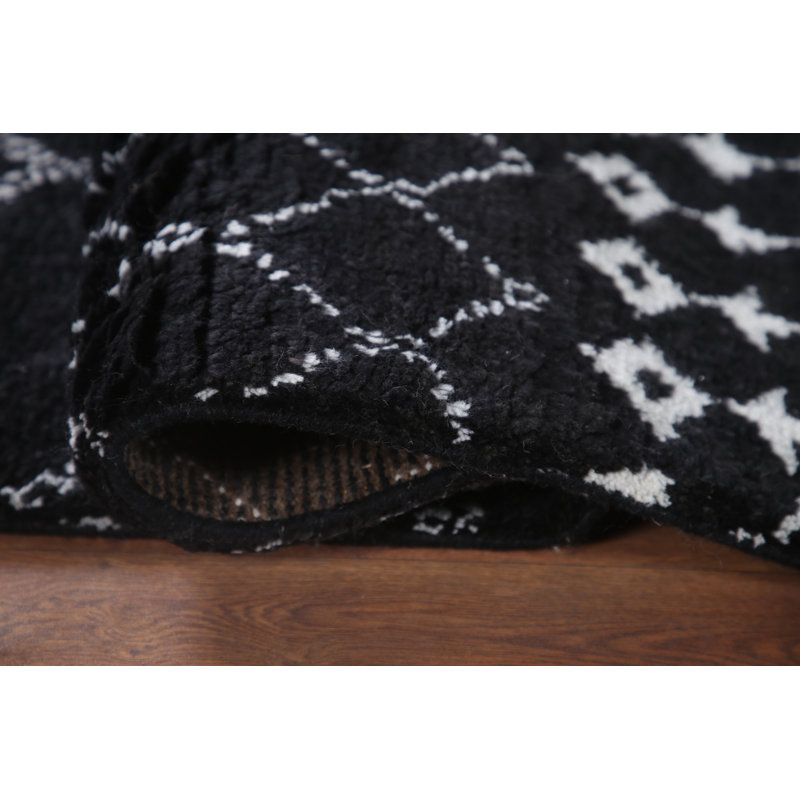 Tapis géométrique indien 5 x 8