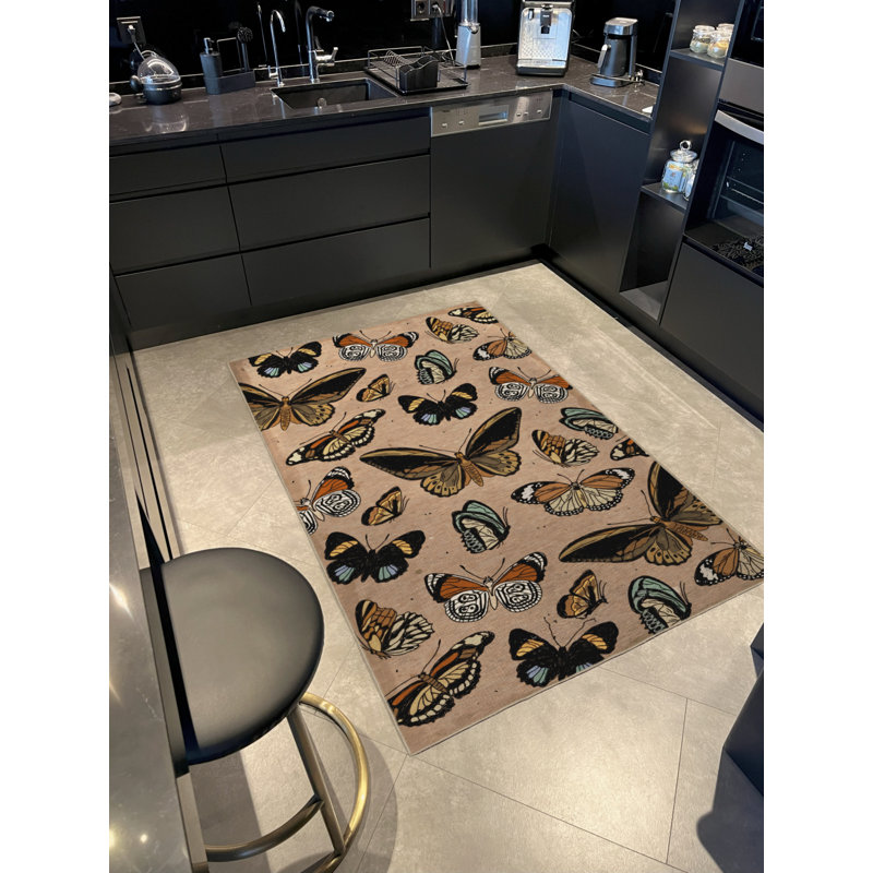 Tapis rectangulaire Atifa, Rectangle 5 pi 2 po x 8 pi 7 po