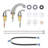 Widespread 2-handle Bathroom Faucet with Drain Assembly