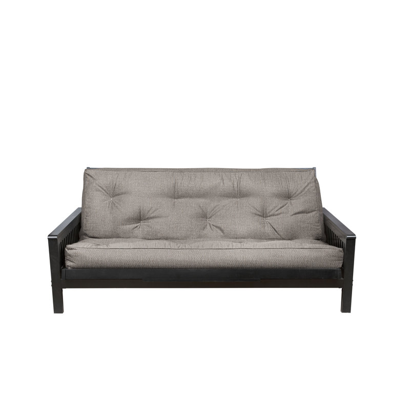 Matelas de futon double en mousse viscoélastique 6 "Annique, Brun clair, Full, Tan