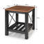 Solid Wood End Table-18386279
