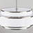 23.78" Modern 5-light Dimmable Drum Chandelier-1673967758