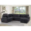 Oversized U-Shaped Sleeper Living Room Sectional Sofa Convertible Pull Out Sleeper Couch Bed, Modern U-Shaped Plush Corduroy Upholstered Sofa Couch W/Right Facing Chaise and Pillow-top Armrests-2003757352
