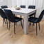 Minesha 6 - Person Dining Set