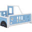 Lit plateforme classique avec roulettes en forme de voiture-1207486988