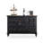 Black Solid Wood Sideboard