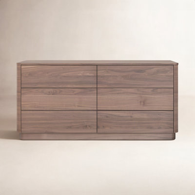 Mille Wood 6- Drawer Dresser