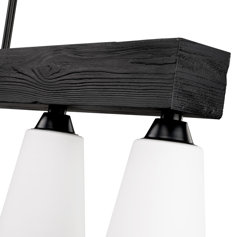 Luminaire suspendu linéaire à 5 lumières Friedrike