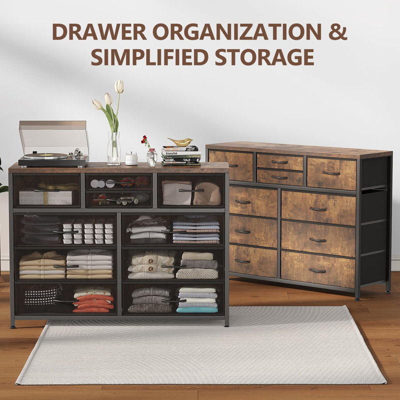 TV Stand For Tvs Up To 55", Brown