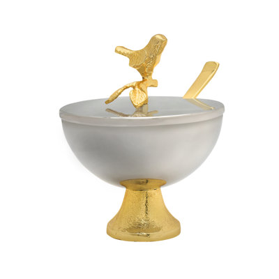 Pot à confiture avec cuillère Bird Top