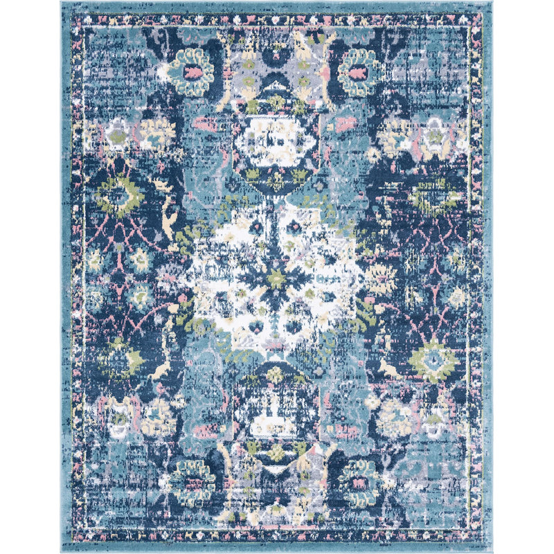 Endel Abstract Indoor Rug, Rectangle 8' x 10'