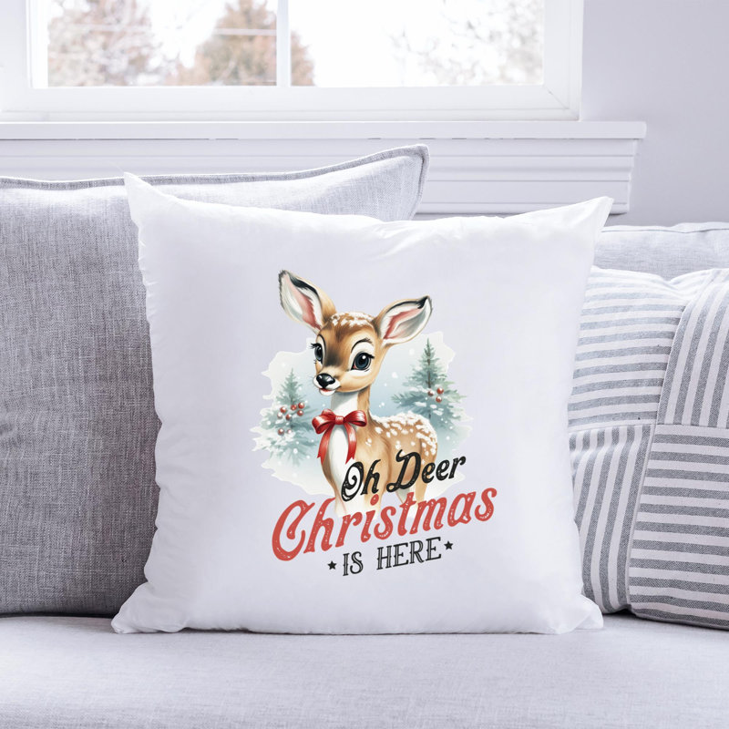 Christmas_21 Reversible Throw Pillow, 18" x 18"