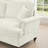 Beige White 2 Piece Modular , 3 Seater + - Seat , Flared Arms, Removable Ruffles Pleats Skirts, Spindle Legs, Soft Chenille, Segmented , Movable Pillow, Different Arrangements For Living Area Classic-1525925308
