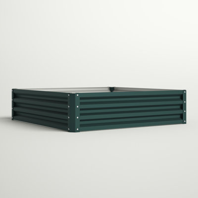 Evelin Metal Rectangular Raised Garden Bed