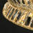 1-Light Dimmable Led Drum Crystal Tiered Chandelier