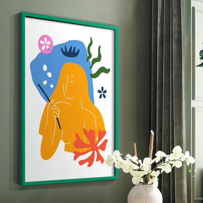 Matisse CDLVI, reproduction encadrée - bois massif