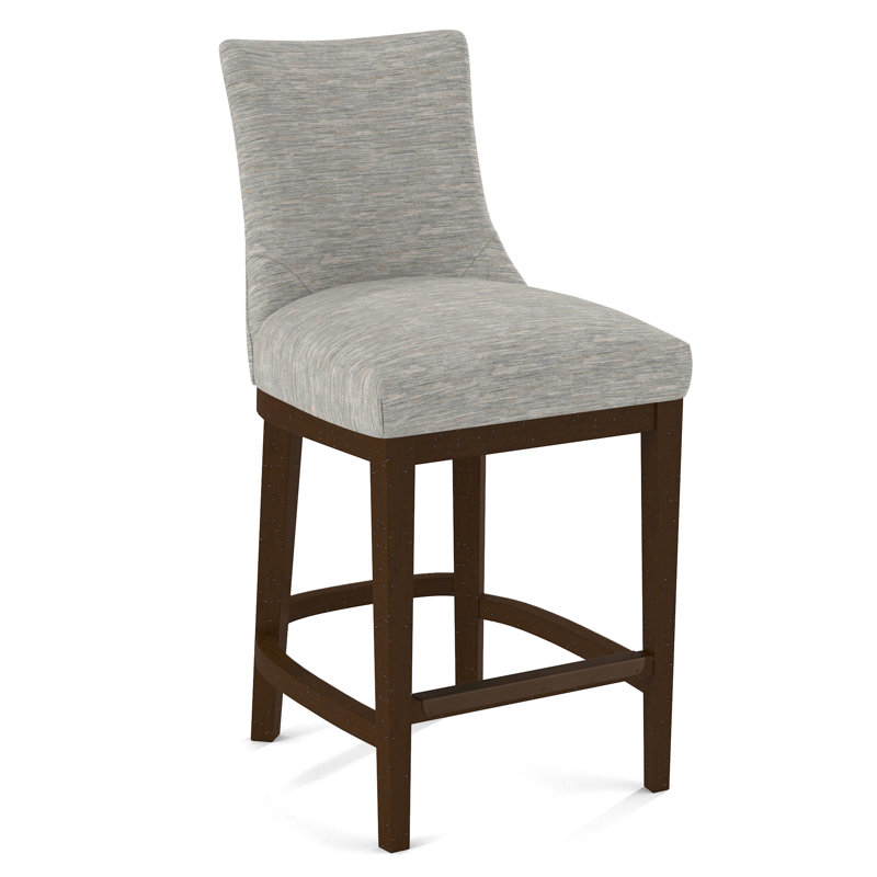 Upholstered Stool, 61555-75, White
