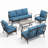 7-person Outdoor Conversation Set With Loveseat-106872559