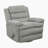Rosalee 41" Modern & Contemporary Textured Microfiber Swivel Glider Reclining Chair with 360-Degree Swivel & Gentle Gliding Motion-578724535