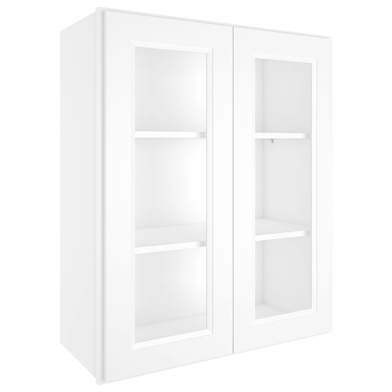Armoire murale standard, Blanc traditionnel, L 30 po x H 36 po