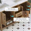 Meuble-lavabo double 60 po Maxbano