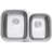 Ruvati 32-inch Undermount 60/40 Double Bowl 16 Gauge Stainless Steel Kitchen Sink
