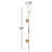 Rudman 1 - Light Dimmable Brass Wallchiere