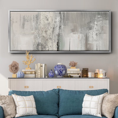 Glittering Shoreline- Framed Canvas