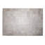 Tapis beige / brun à motif géométrique en cuir de vache 4 pi 6 po x 5 pi 9 po Exotico