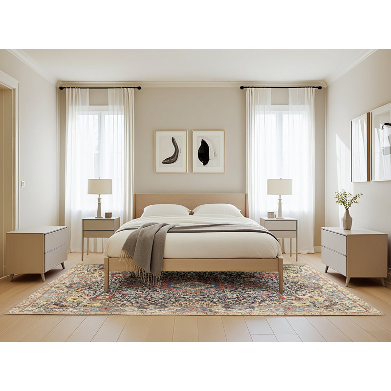 Adalene Oriental Indoor Rug, Rectangle 5' x 8'