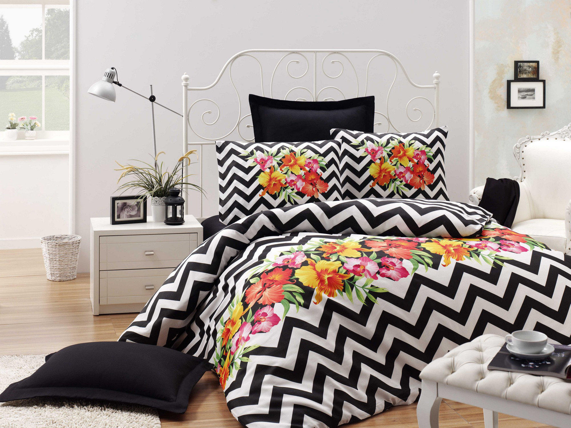 Asir Group INC Bellfleur Double Duvet Cover Set Wayfair Canada
