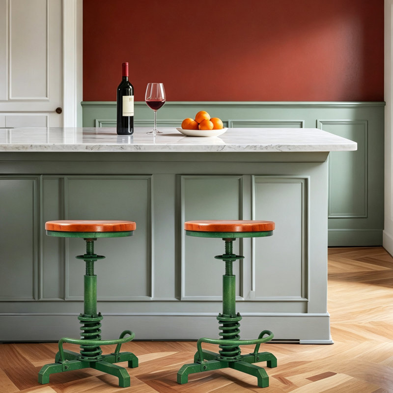 Javin Stool, Green, 2