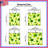 Green Floral Pattern Quilted Bedspread All Sizes-126083348