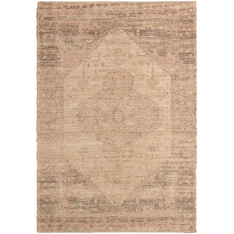 Marjia Cotton Ikat Indoor Rug, Rectangle 4'1" x 6'1"