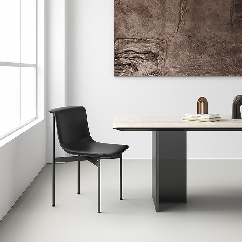 Table de salle à manger rétro, H 29,5 po x L 78,7 po x l 35,4 po