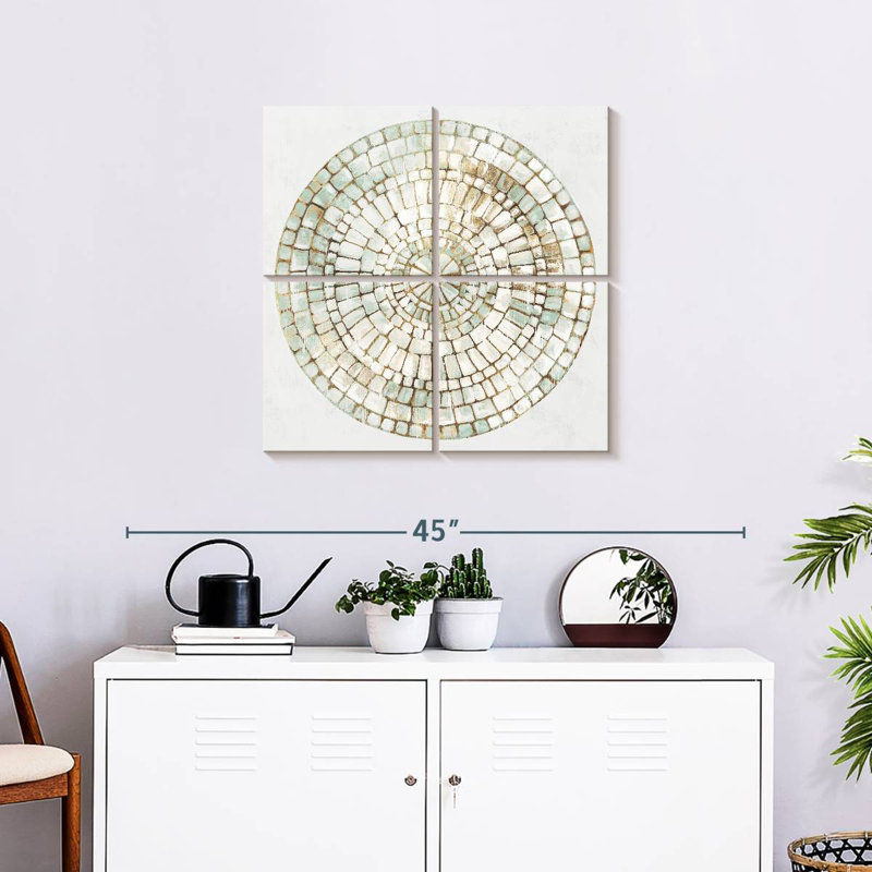 Concentric Ornate, H 26 po x l 26 po