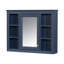 Armoire de rangement murale à pharmacie avec miroir-2093073280