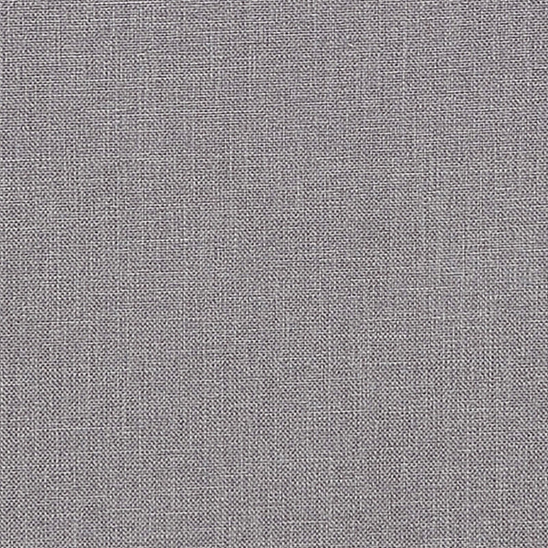 Chaise en tissu, Marron foncé, Gris clair