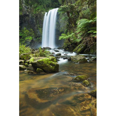 Rainforest Waterfalls - Wrapped Canvas Print