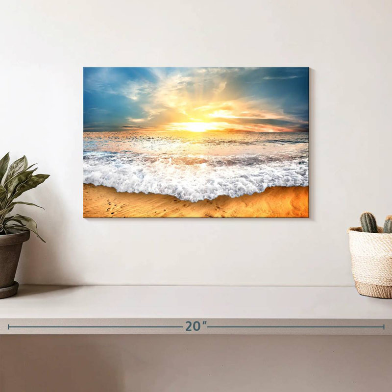 Gillard Sunrise Beach Waves, H 8 po x l 12 po