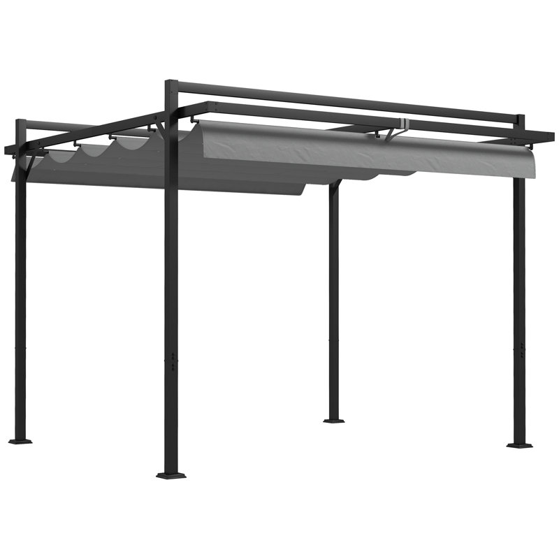 Pergola en acier l 10 pi x P 10 pi